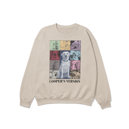 Custom Pet Eras Tour Taylor Swift Crewneck Sweatshirt