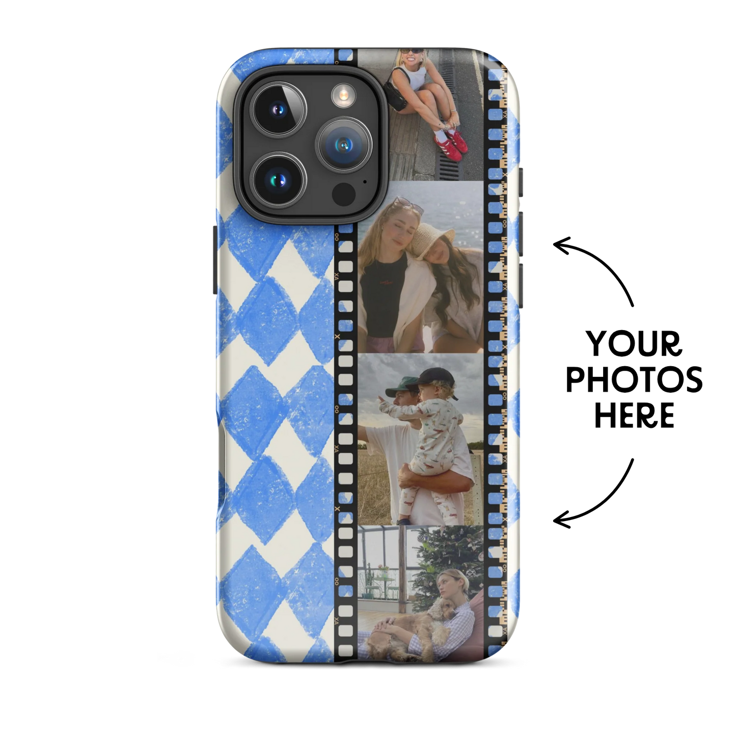 CUSTOM PHOTO Check Me Out Aesthetic iPhone Case