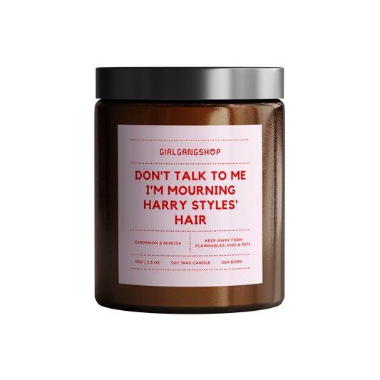 Mourning Harry Styles' Hair Candle