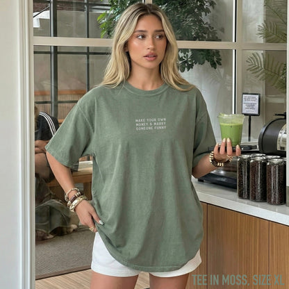 Make Your Own Money Marry Someone Funny Embroidered Classic T-Shirt