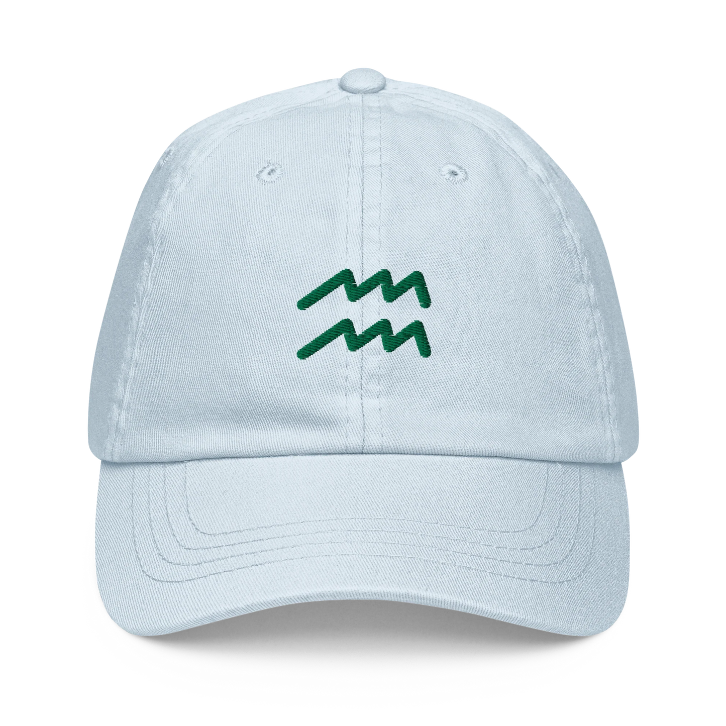 Embroidered Zodiac Symbol Pastel Baseball Cap