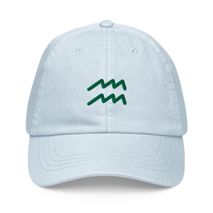 Embroidered Zodiac Symbol Pastel Baseball Cap