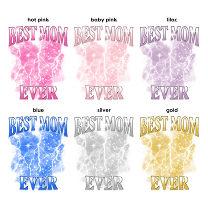 CUSTOM Best Mom Ever Photo Bootleg Premium Oversized Hoodie