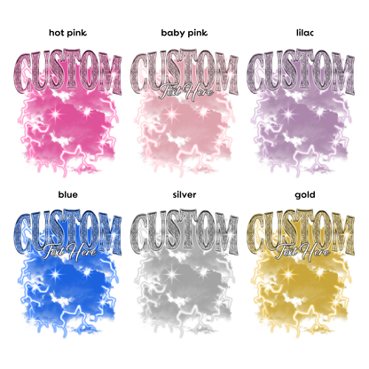 CUSTOM Create Your Own Bling Bootleg Sweatshirt