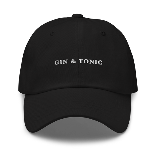 Gin & Tonic Cocktail Embroidered Dad Hat