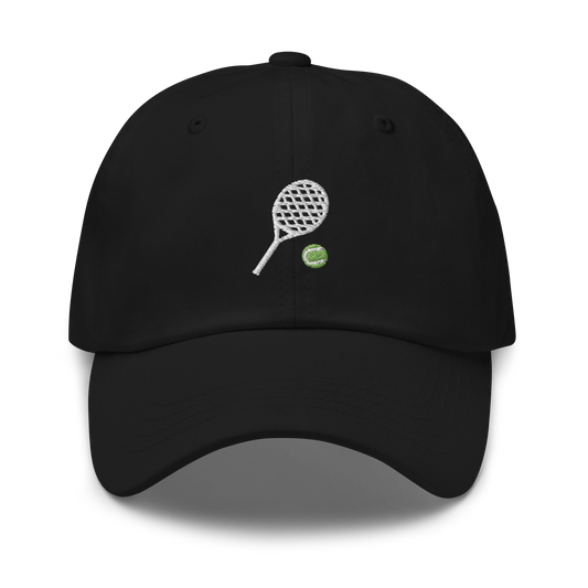 Tennis Racquet Embroidered Dad Hat