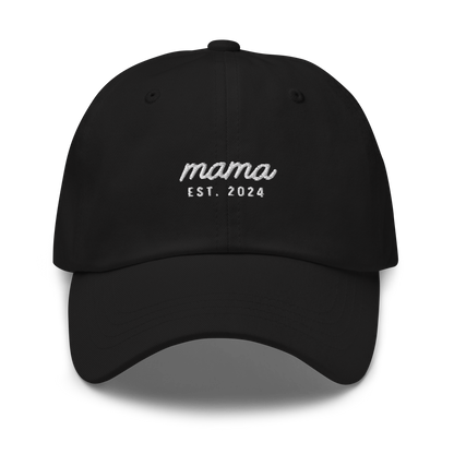 CUSTOM Mama Year Embroidered Dad Hat