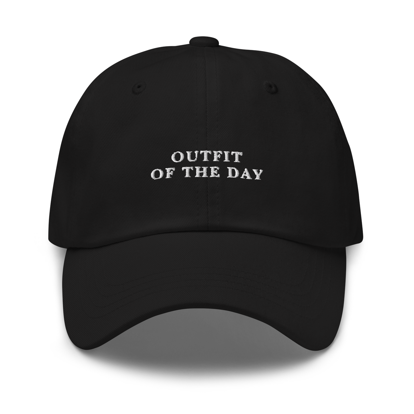 Outfit Of The Day OOTD Embroidered Dad Hat