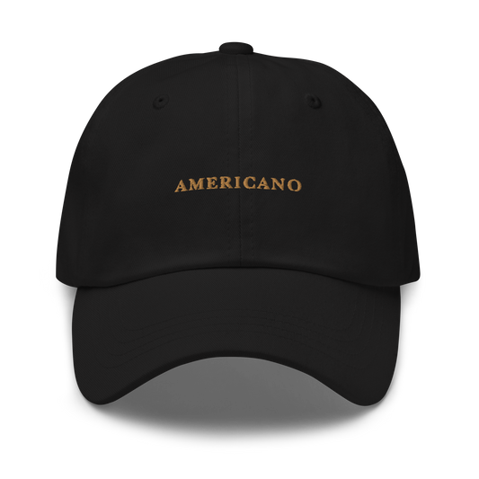 Americano Coffee Embroidered Dad Hat