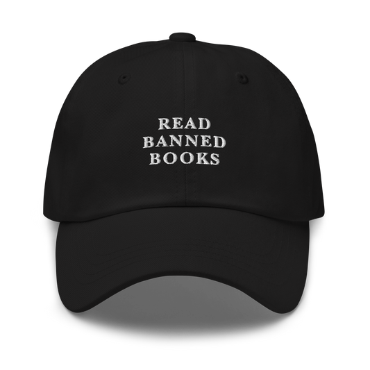 Read Banned Books Embroidered Dad Hat