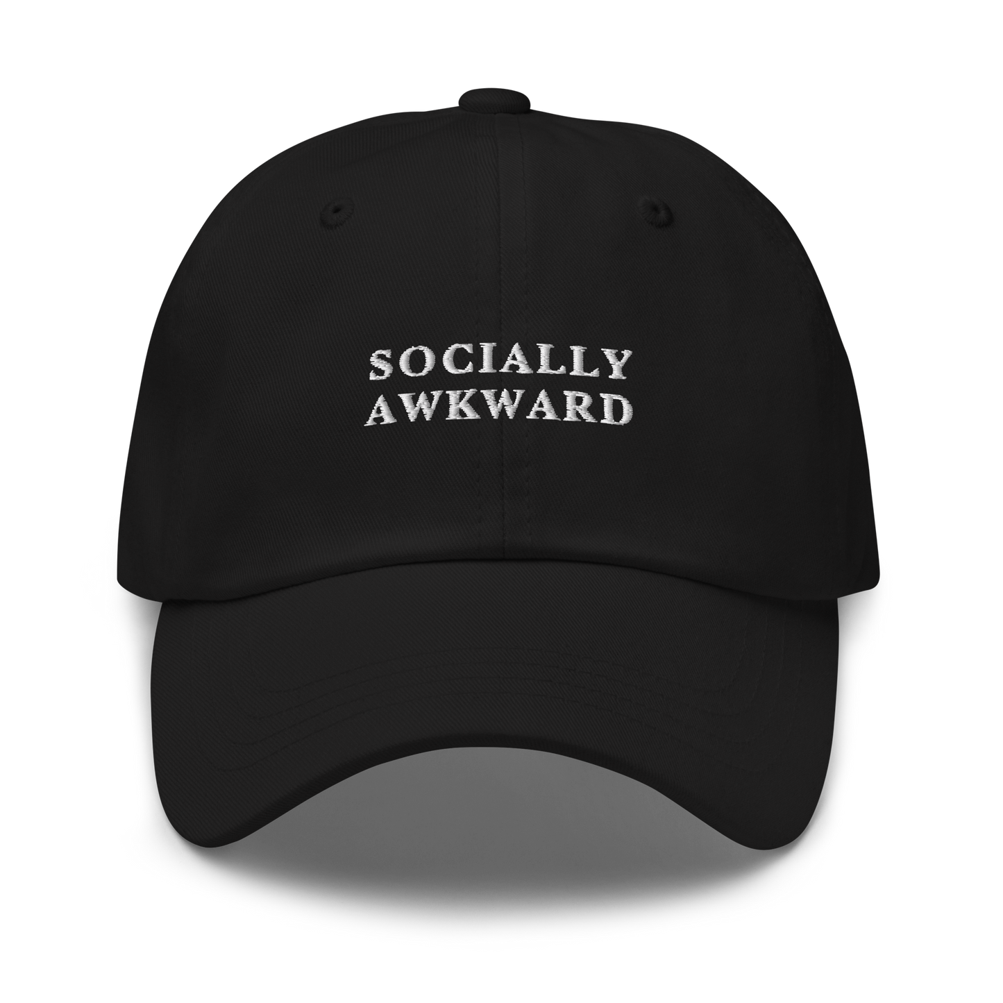 Socially Awkward Embroidered Dad Hat