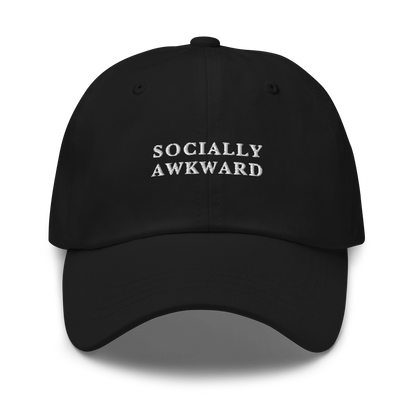 Socially Awkward Embroidered Dad Hat