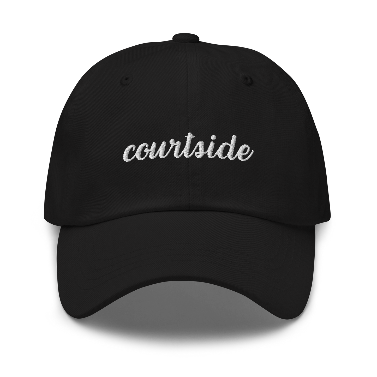 Courtside Tennis Embroidered Dad Hat