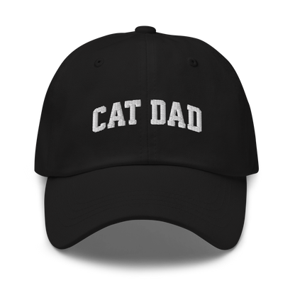 Cat Dad Embroidered Dad Hat