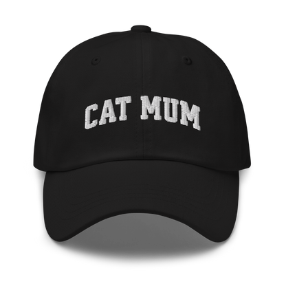 Cat Mum Embroidered Dad Hat