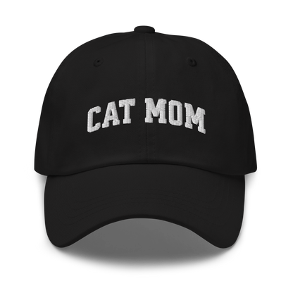 Cat Mom Embroidered Dad Hat