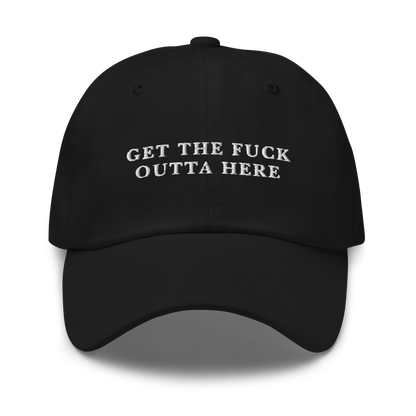 Get The Fuck Outta Here Conor McGregor Embroidered Dad Hat