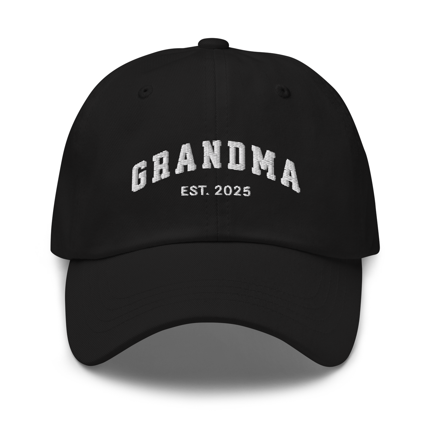 CUSTOM YEAR Grandma to Be Embroidered Dad Hat