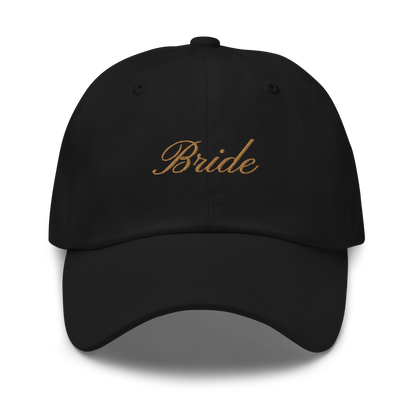 Bride Cursive Embroidered Dad Hat