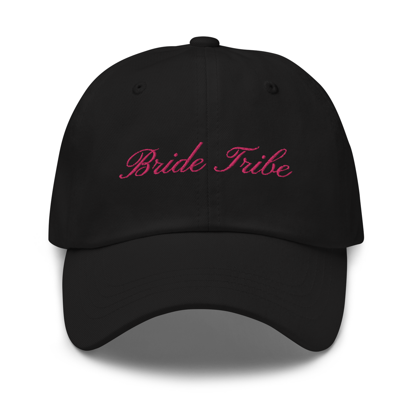 Bride Tribe Bachelorette Cursive Embroidered Dad Hat