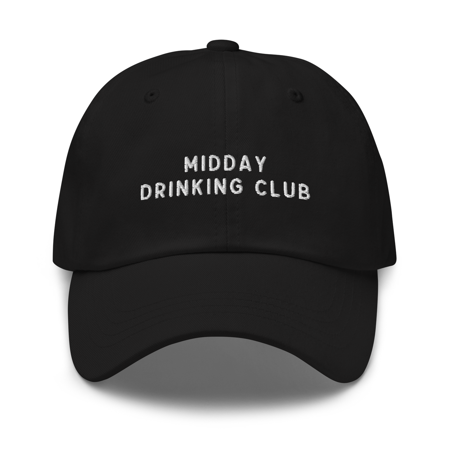 Midday Drinking Club Embroidered Dad Hat