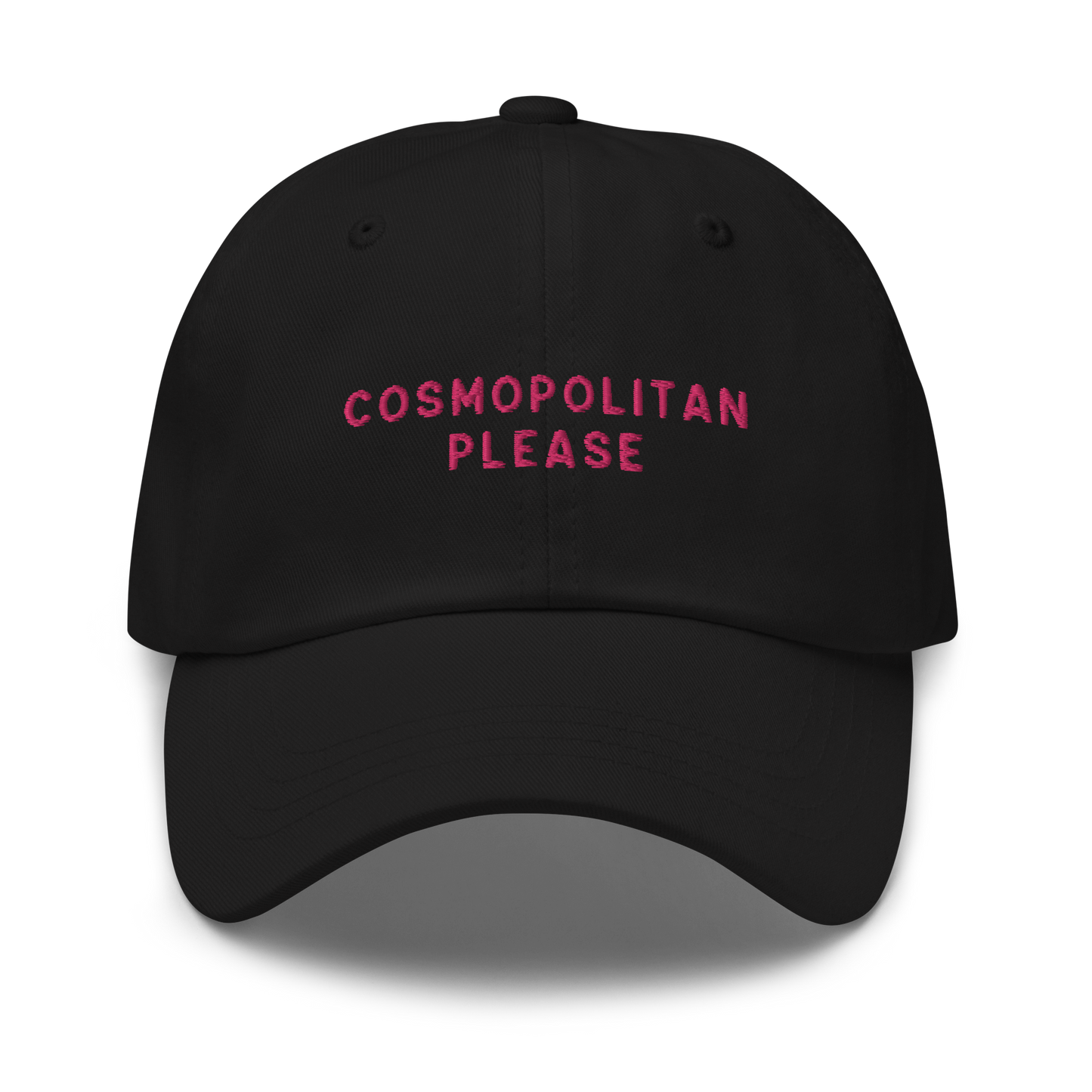 Cosmopolitan Please Cocktail Embroidered Dad Hat