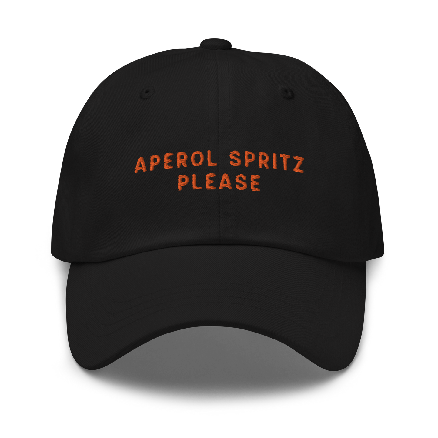 Aperol Spritz Please Cocktail Embroidered Dad Hat