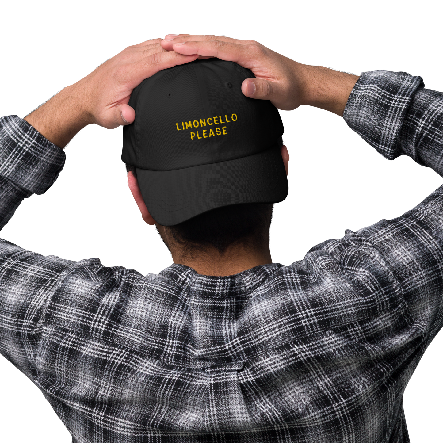 Limoncello Please Embroidered Dad Hat