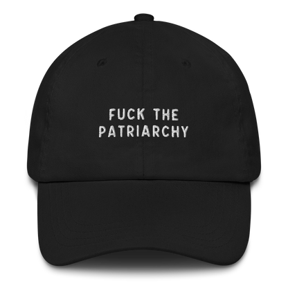 Fuck the Patriarchy Feminist Embroidered Dad Hat