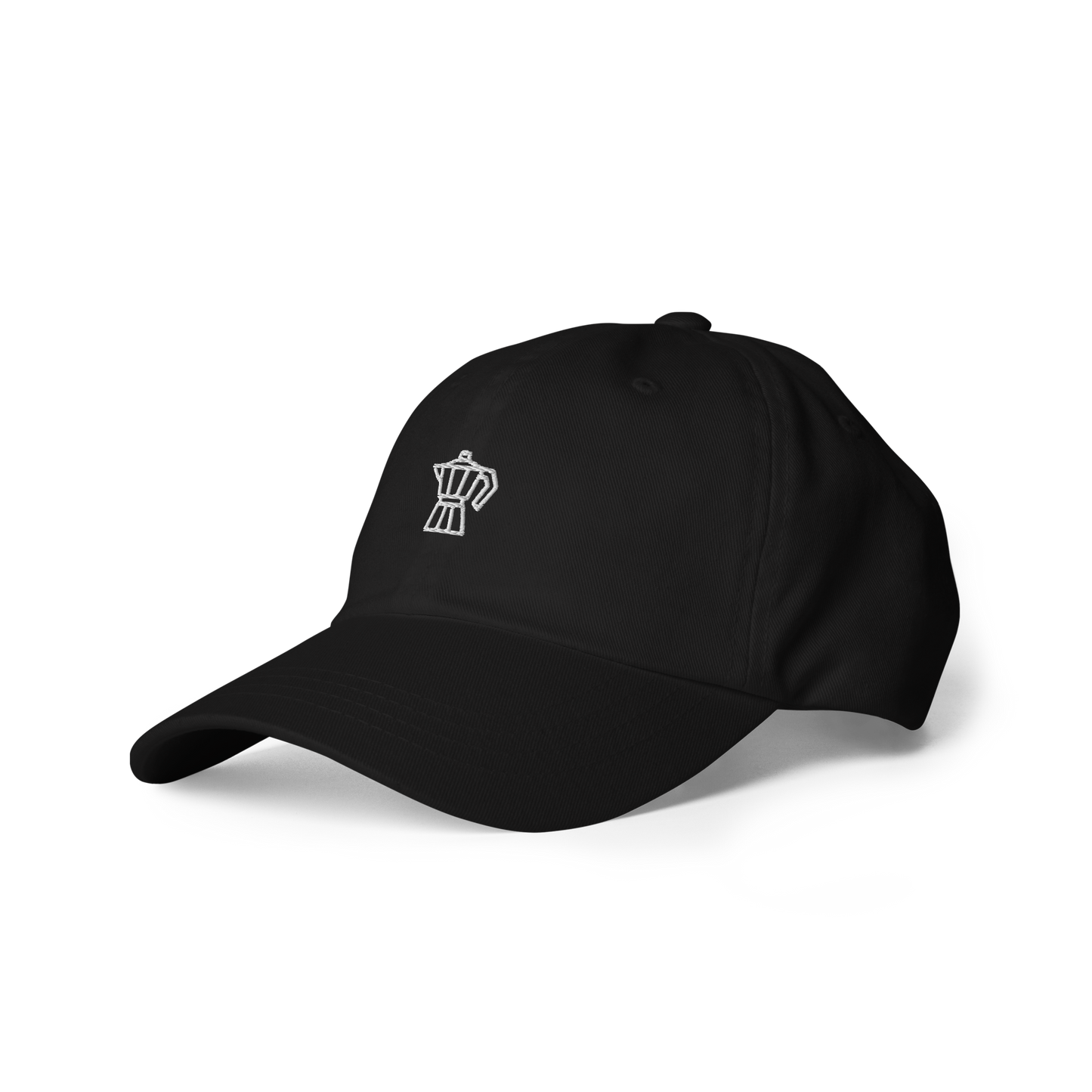 Moka Pot Coffee Embroidered Dad Hat