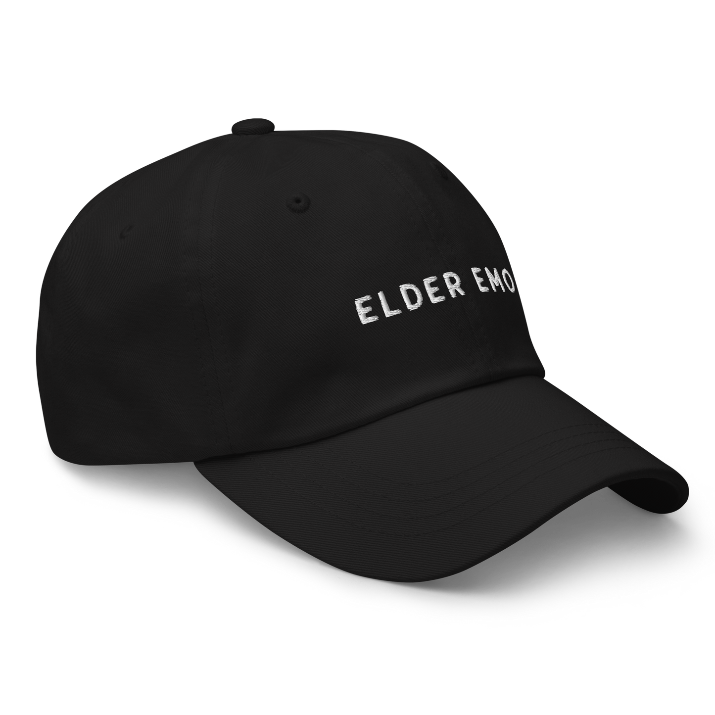 Elder Emo Embroidered Dad Hat