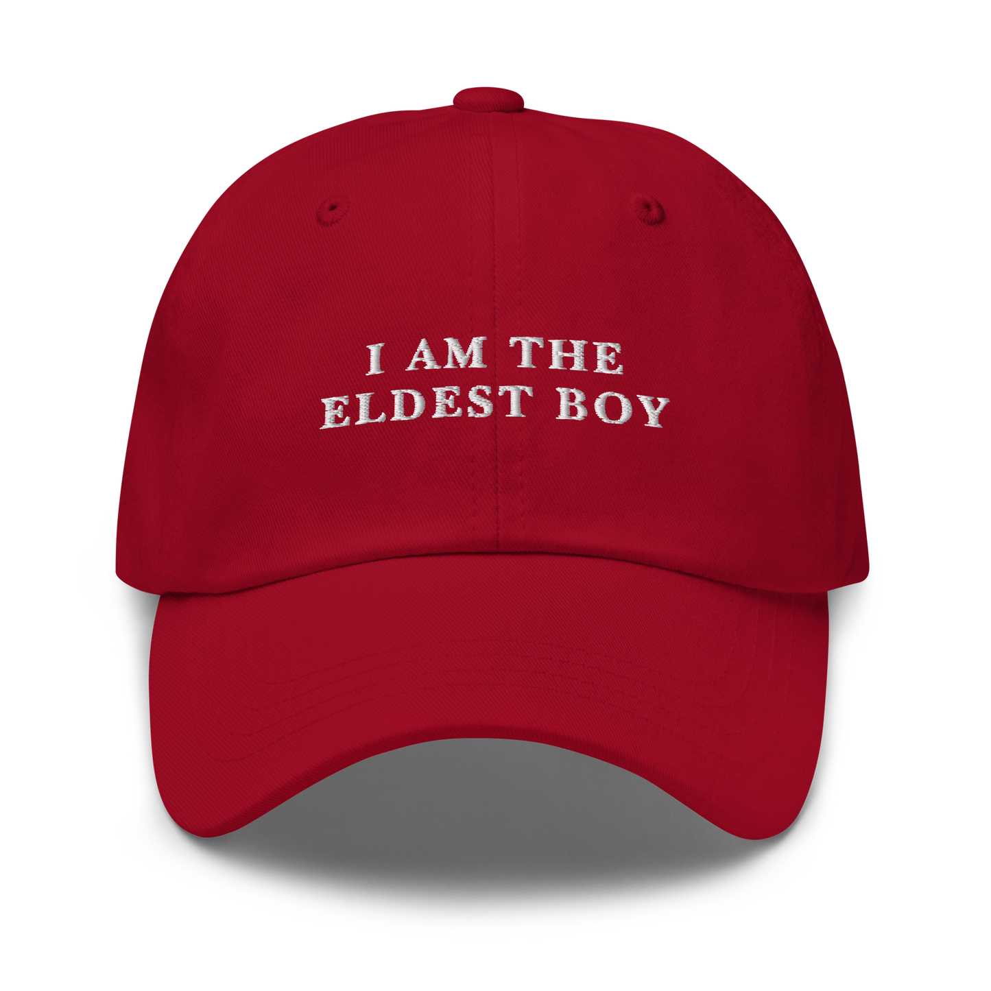 I am The Eldest Boy Succession Embroidered Dad Hat