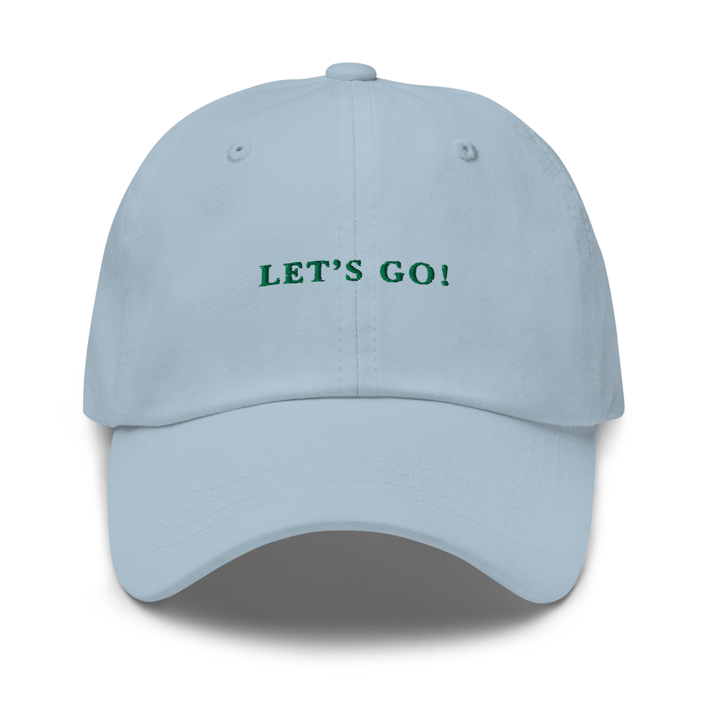 Let's Go! Embroidered Dad Hat