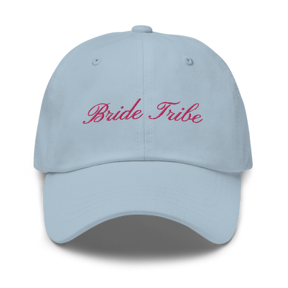 Bride Tribe Bachelorette Cursive Embroidered Dad Hat