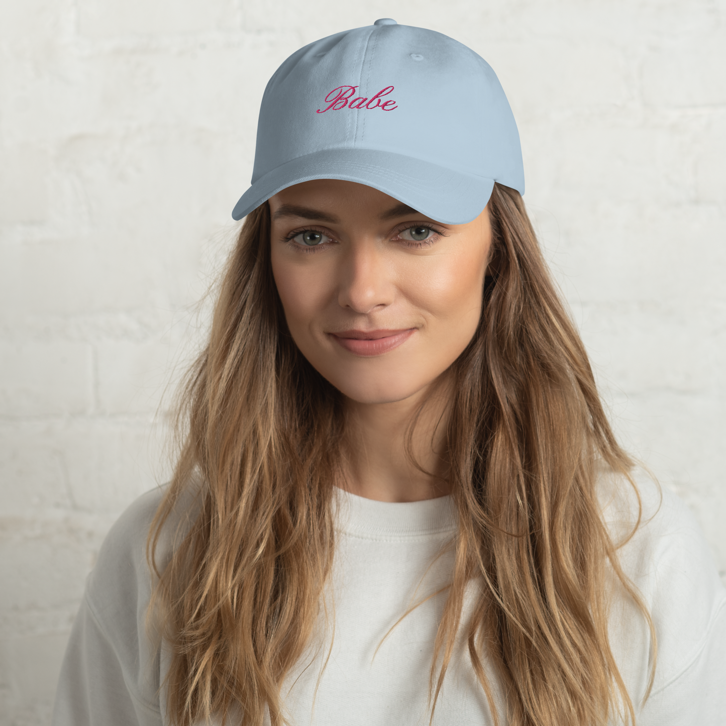 Babe Bachelorette Cursive Embroidered Dad Hat