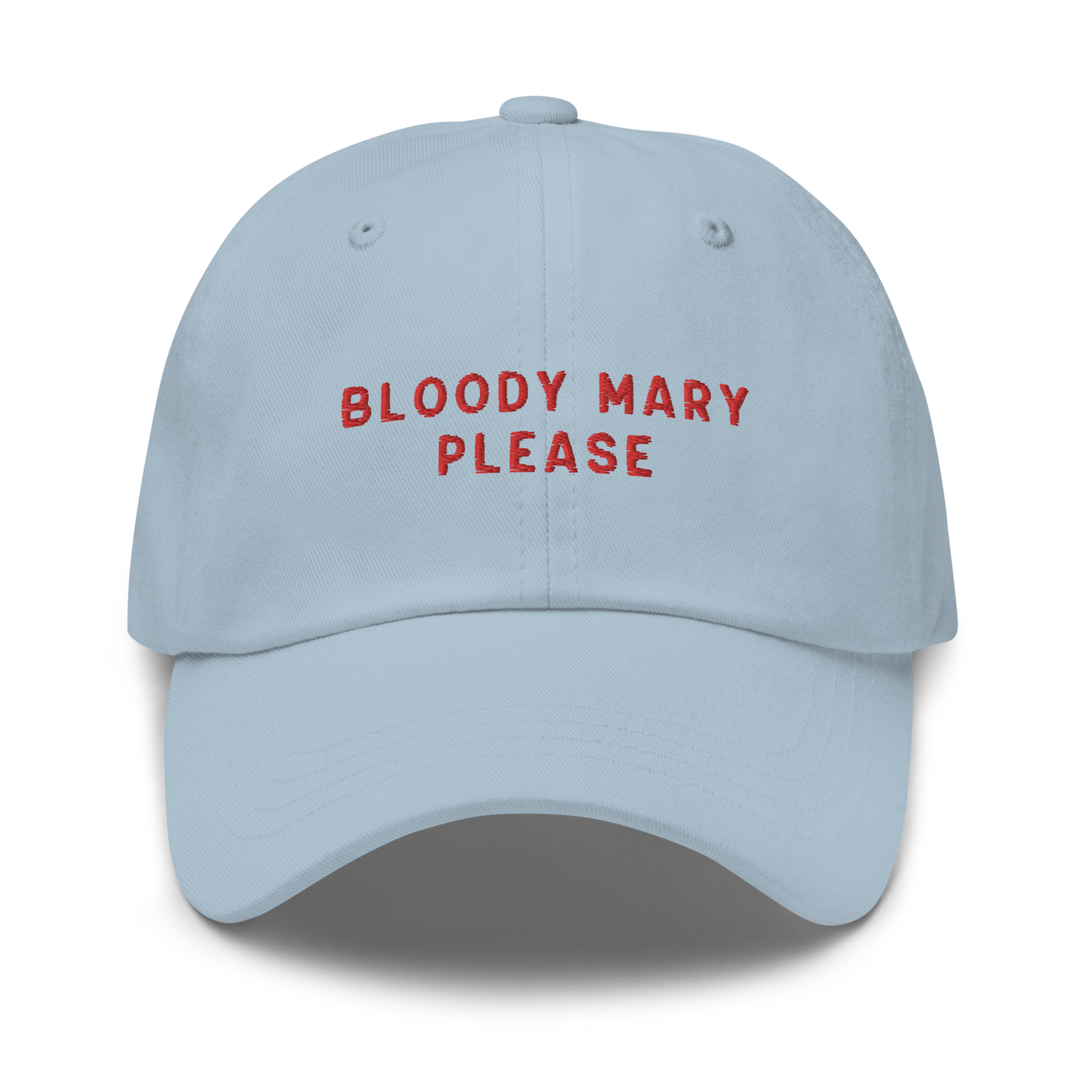 Bloody Mary Please Cocktail Embroidered Dad Hat