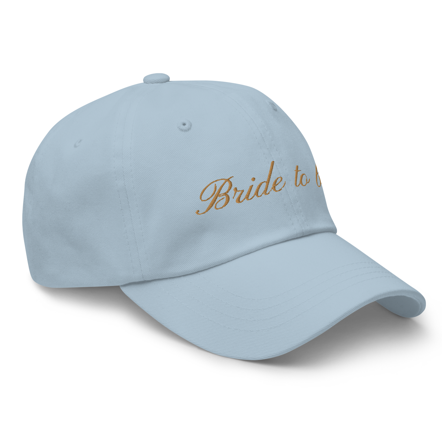 Bride to Be Cursive Embroidered Dad Hat