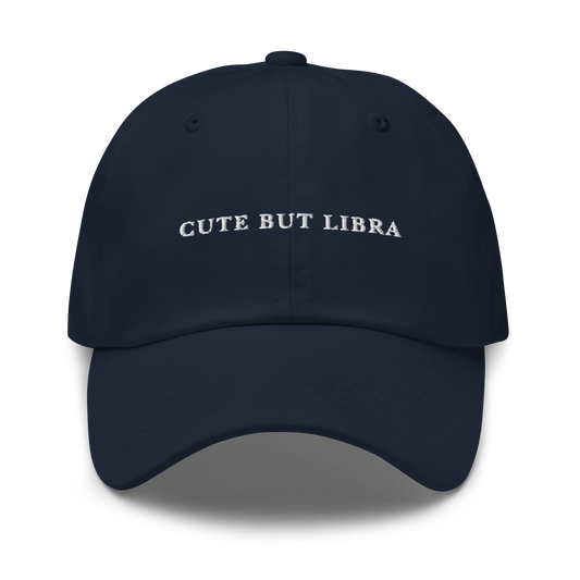 Cute But Libra Zodiac Embroidered Dad Hat