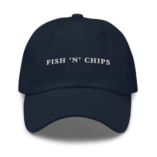 Fish 'N' Chips Embroidered Dad Hat