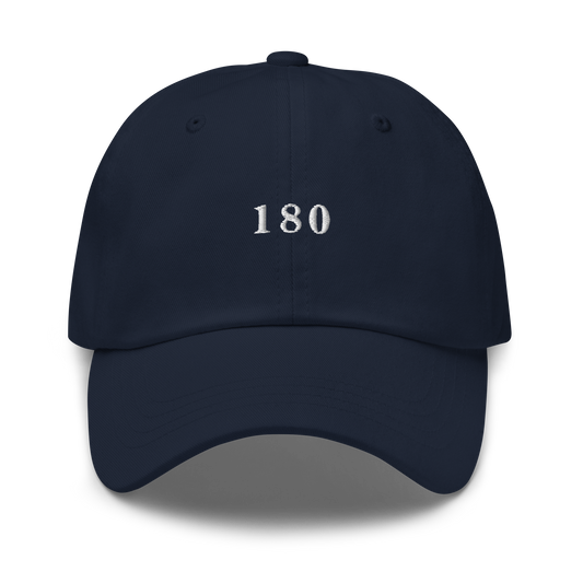 180 Darts Embroidered Dad Hat