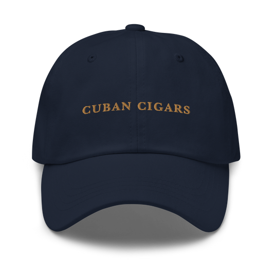 Cuban Cigars Embroidered Dad Hat