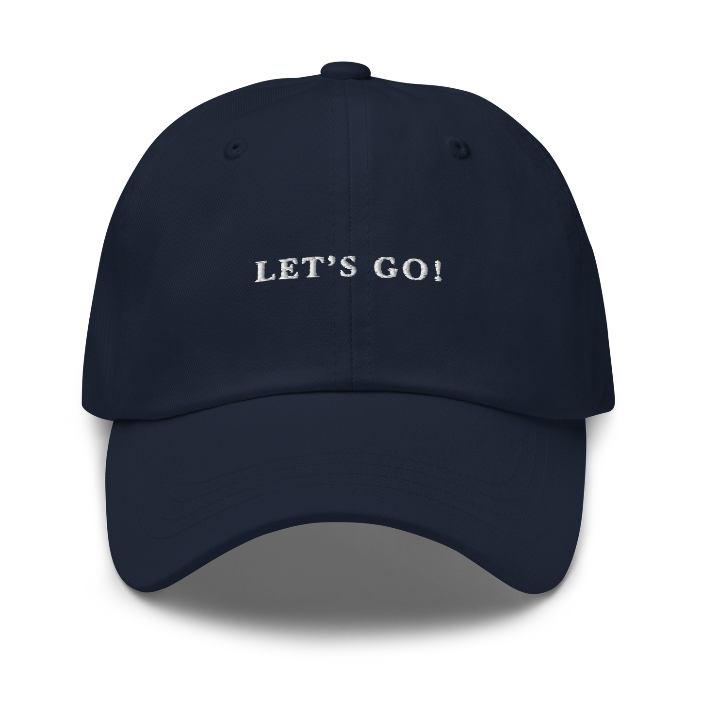Let's Go! Embroidered Dad Hat