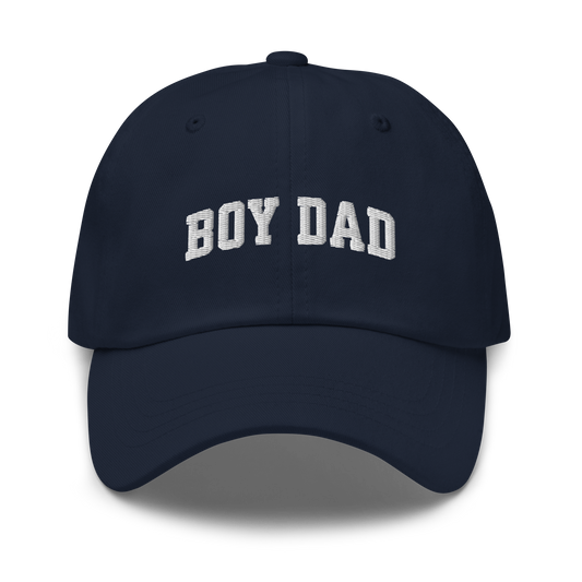 Boy Dad Embroidered Dad Hat