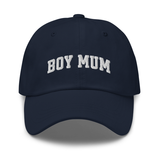 Boy Mum Embroidered Dad Hat