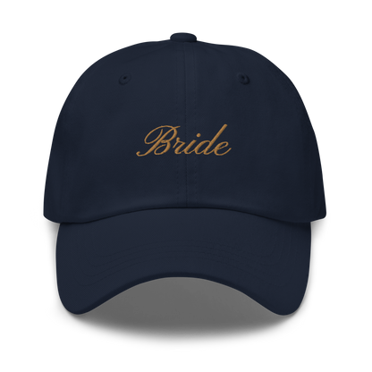 Bride Cursive Embroidered Dad Hat