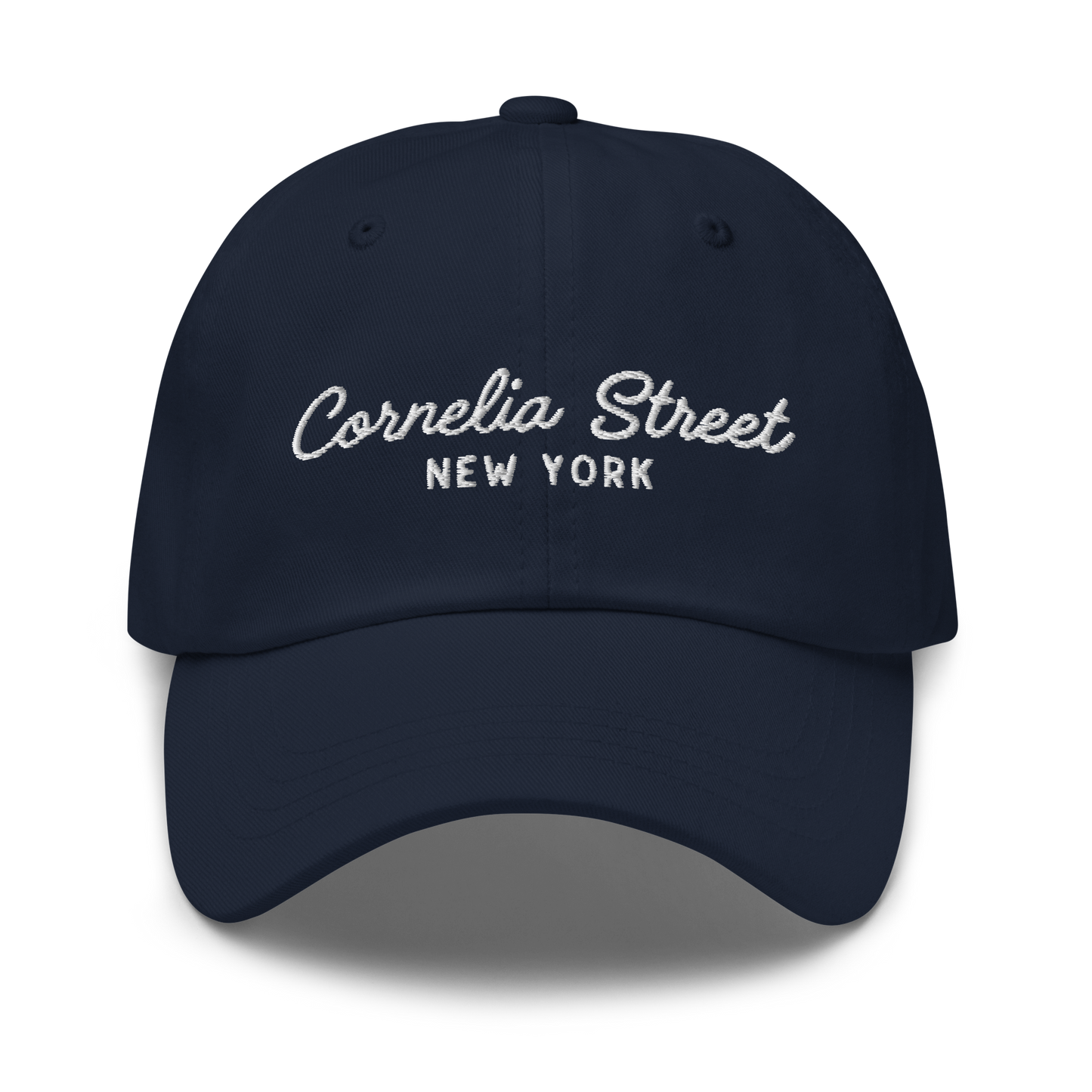 Cornelia Street New York Embroidered Dad Hat