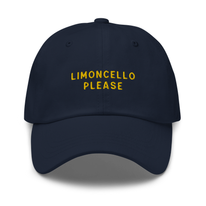 Limoncello Please Embroidered Dad Hat