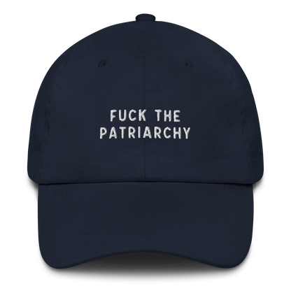 Fuck the Patriarchy Feminist Embroidered Dad Hat