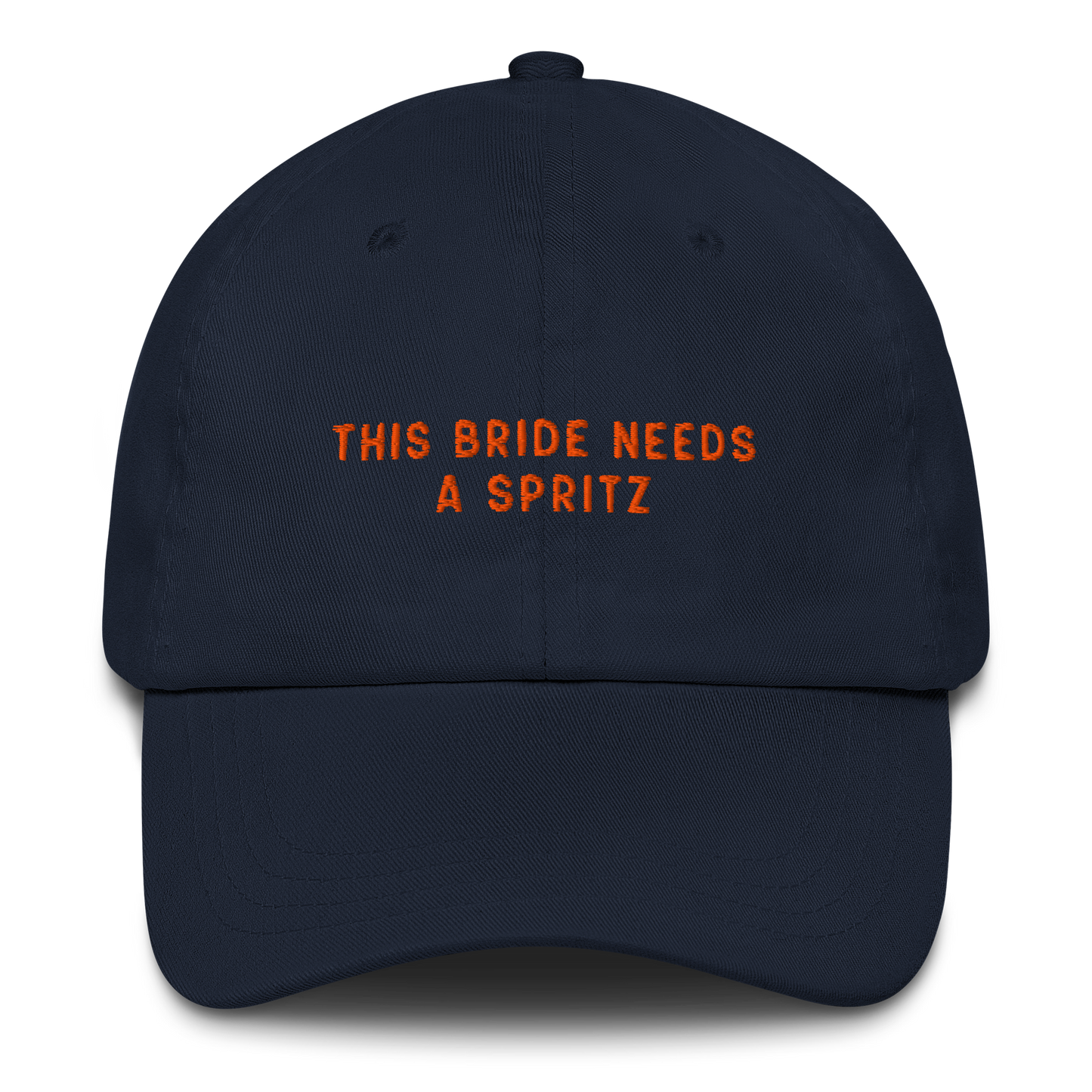 This Bride Needs A Spritz Embroidered Cap