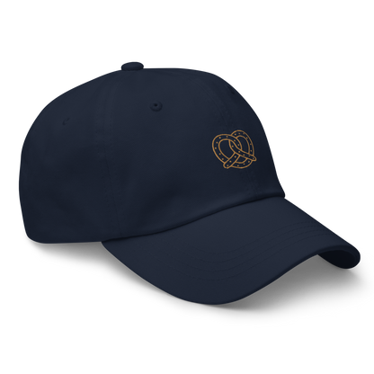 Pretzel Line Embroidered Dad Hat